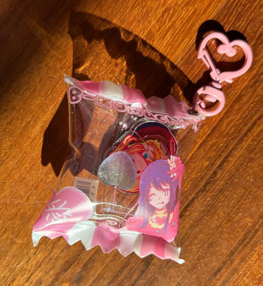 B-Komachi Candy Bag Keychain (Front)